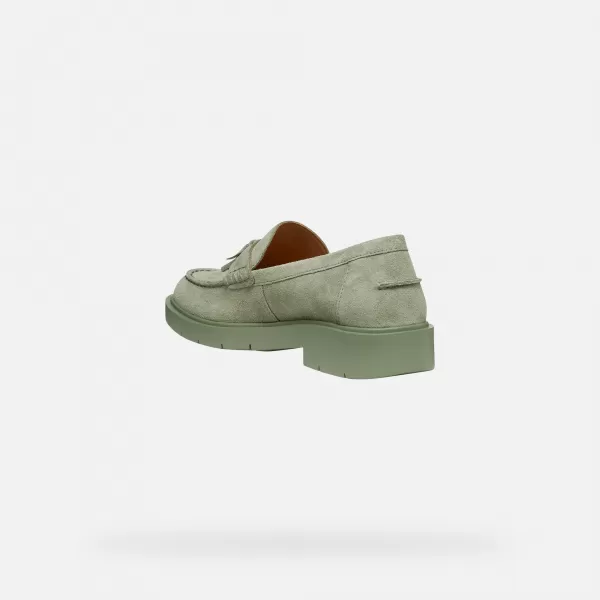  Mocasini de dama GEOX SPHERICA EC1 B G013072 VERDE 