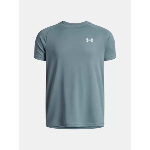  Tricou băieți UNDER ARMOUR UA TECH 2.0 SS 1363284-323 VERDE 