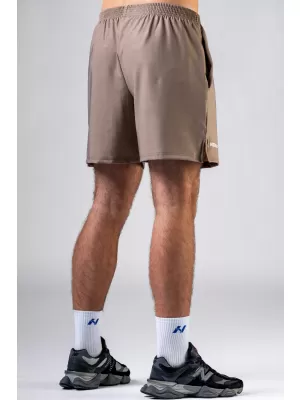 Pantaloni scurți de antrenament POWER 902 LIGHT BROWN ASH Nebbia