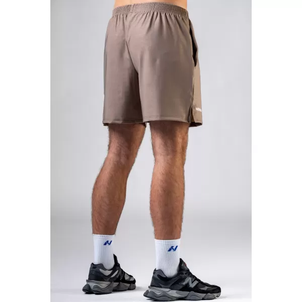  Pantaloni scurți de antrenament POWER 902 LIGHT BROWN ASH Nebbia 