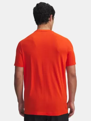 Tricou pentru bărbați UNDER ARMOUR VANISH SEAMLESS NOVELTY SS 1388129-844 PORTOCALE