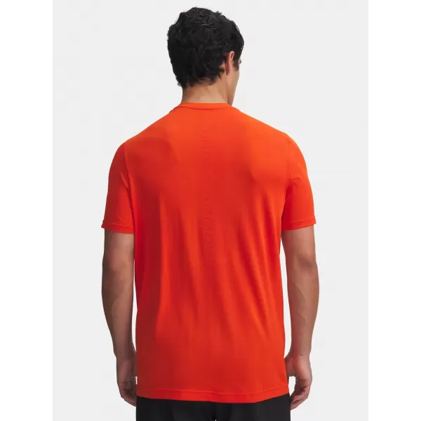  Tricou pentru bărbați UNDER ARMOUR VANISH SEAMLESS NOVELTY SS 1388129-844 PORTOCALE 
