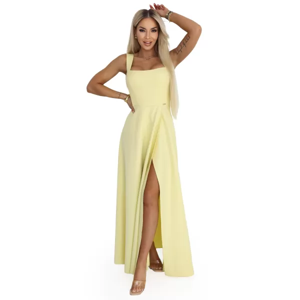  Rochie NUMOCO 633-3 GALBEN DE UNT 