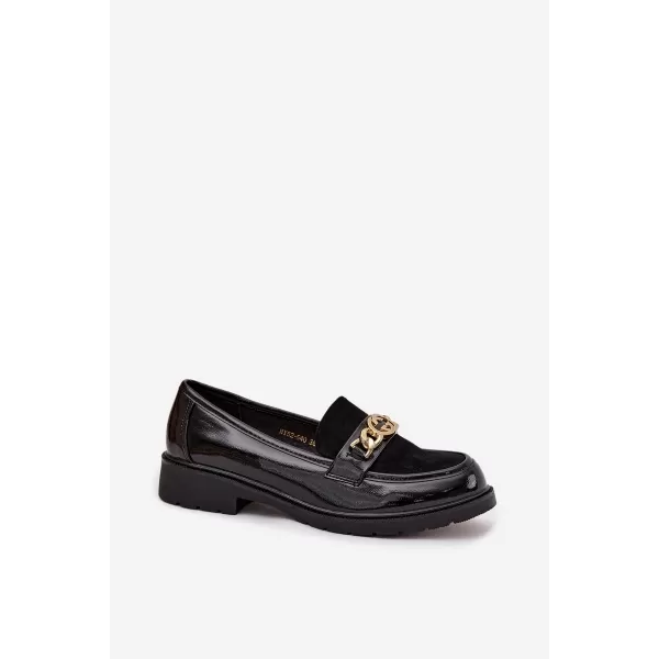  Mocasini de dama D&A HY52-540 NEGRU 