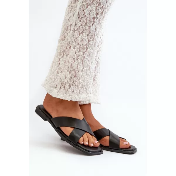  Sandale de dama S.BARSKI KV27-002 NEGRU 
