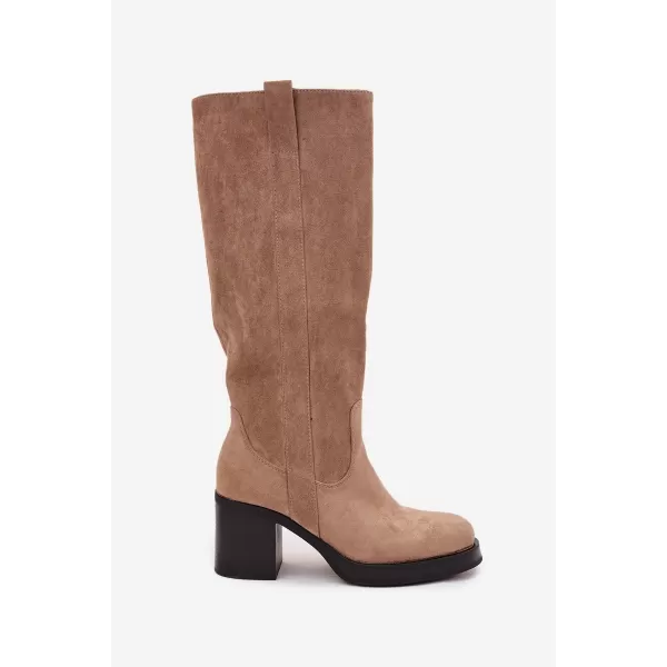  Cizme de dama BOTO SANELLE 40149 KAKI 
