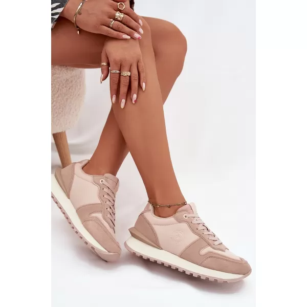  Adidași de damă BIG STAR OO274521 BEI Pantofi Big Star 