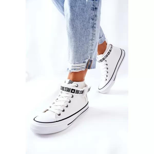  Adidași de damă BIG STAR GG274027 WHITE Pantofi Big Star 