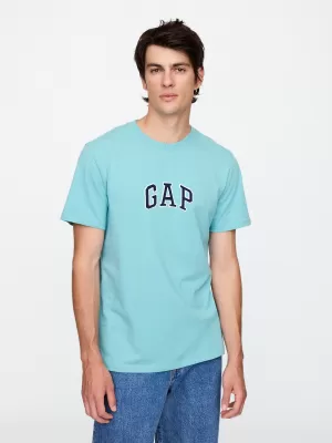Tricou pentru bărbați GAP NEW ARCH LOGO TEE 570044-34 ALBASTRU DEGERAT