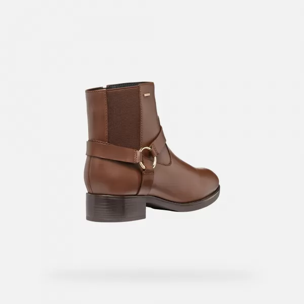  Botine de dama GEOX FELICITY ABX G004337 MARO 