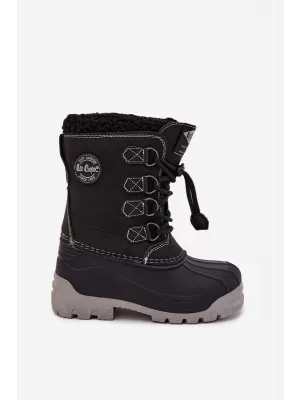 Pantofi de iarna pentru copii LEE COOPER LCJ-25-44-3943K NEGRU