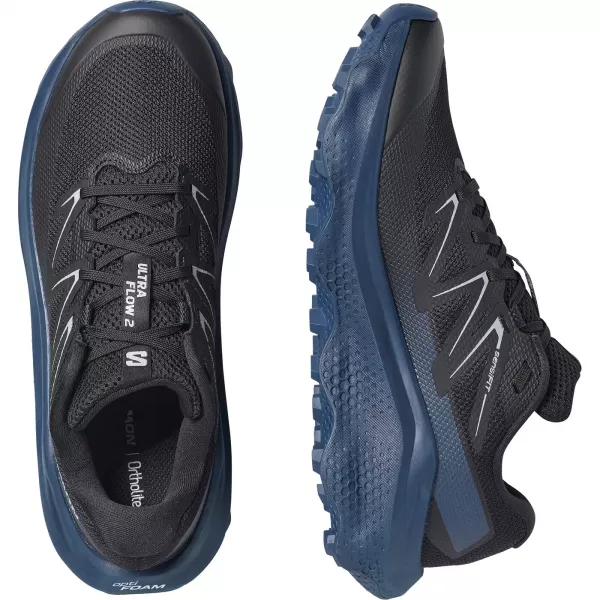  Pantofi pentru bărbați SALOMON ULTRA FLOW 2 L49221600 NEGRU/VRĂJIT/ALIAJ 