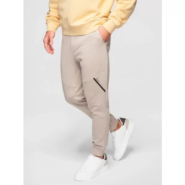 Pantaloni de trening pentru bărbați OMBRE OM-PASK-0280 BEJ 