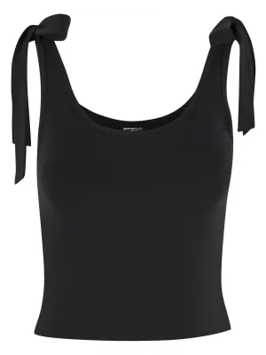 Tricou de damă URBAN CLASSICS TB7520A NEGRU/ALB