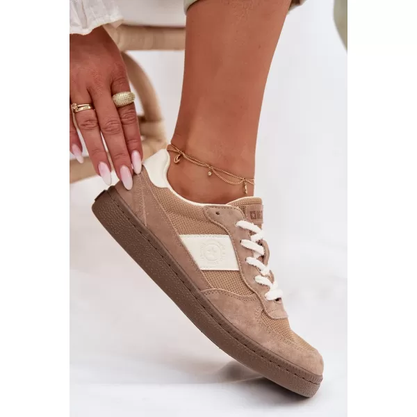  Adidasi de dama BIG STAR TT274177 BEJ Pantofi Big Star 