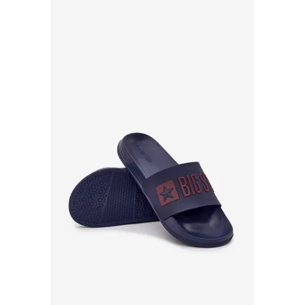  Papuci barbati BIG STAR SS174361 ALBASTRU Pantofi Big Star 