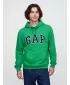 Hanorac pentru bărbați GAP FRENCH TERRY PULLOVER LOGO HOODIE 868460-09 VERDE GALANT