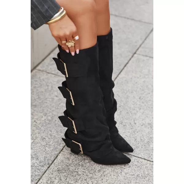  Cizme de dama BOTO ISAVELLE 39162 NEGRU 