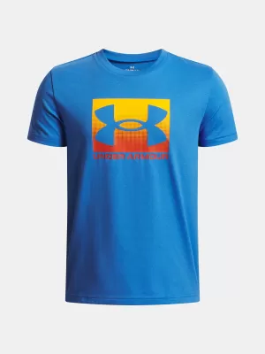 Tricou băieți UNDER ARMOUR UA B BOXED SPORTS UPDATE SS 1388672-402 ALBASTRU