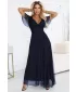 Rochie NUMOCO 635-3 ALBASTRU ÎNCHIS