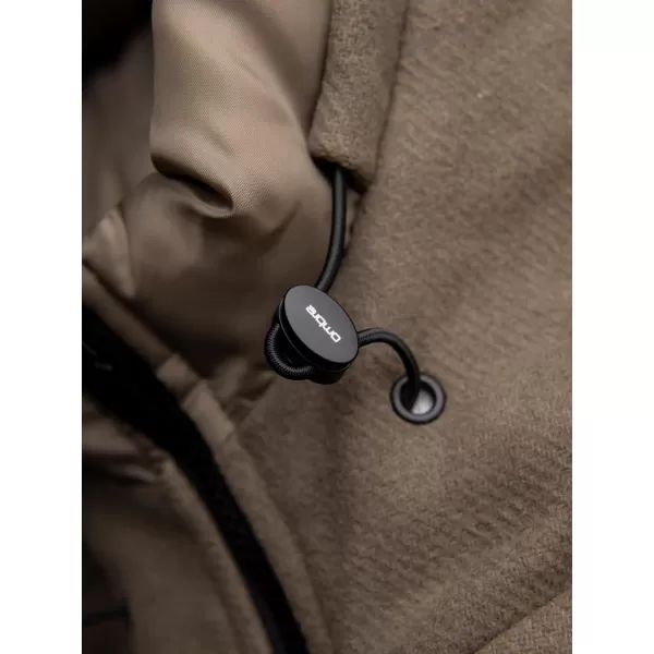  Palton pentru bărbați OMBRE OM-COWC-0132 KAKI 