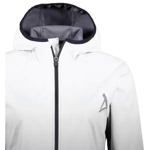  Jachetă softshell premium pentru femei ALTISPORT VOJ/ALW126JACK01 ALB-NEGRU 