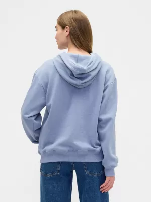 Hanorac de dama GAP LOGO HOODIE PULLOVER 463506-95 ALBASTRU DE ELITĂ