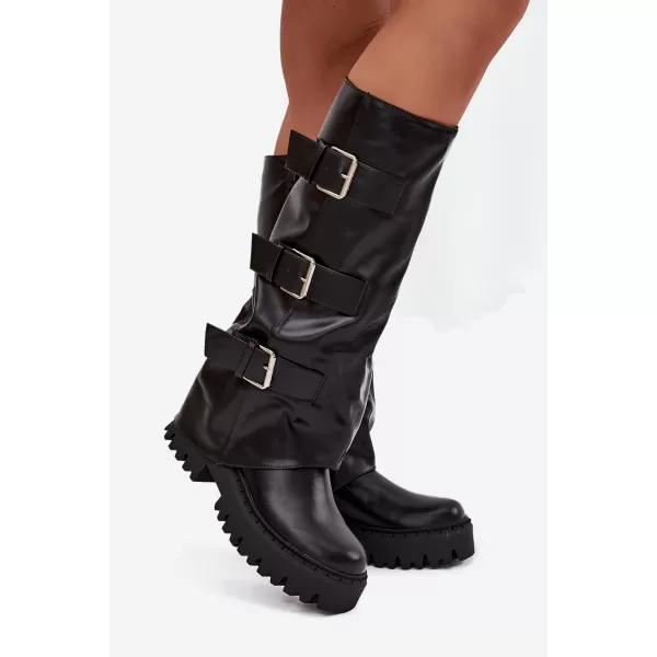  Cizme de dama BOTO ISAVINE 39227 NEGRU 