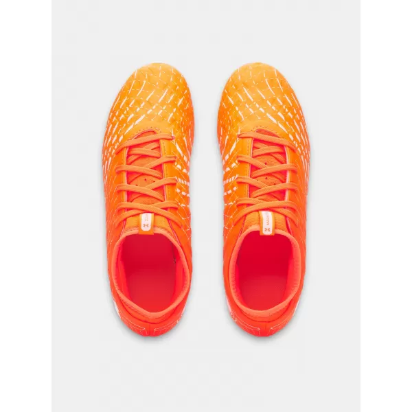  Cizme de fotbal pentru baieti UNDER ARMOUR UA MAGNETICO SELECT 5 FG JR 6000545-825 PORTOCALE 