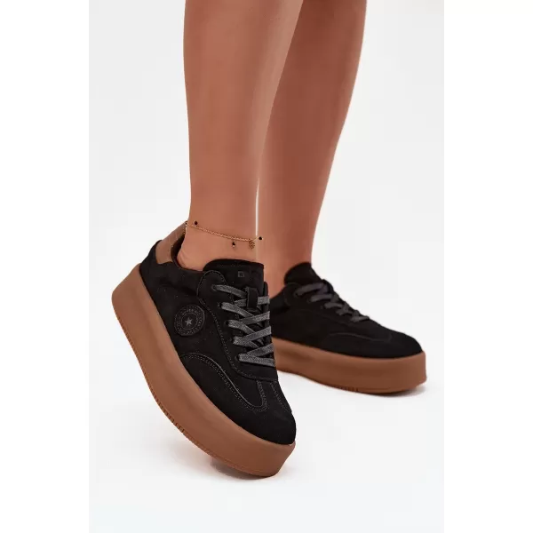  Adidasi de dama BIG STAR SS274761 NEGRI Pantofi Big Star 