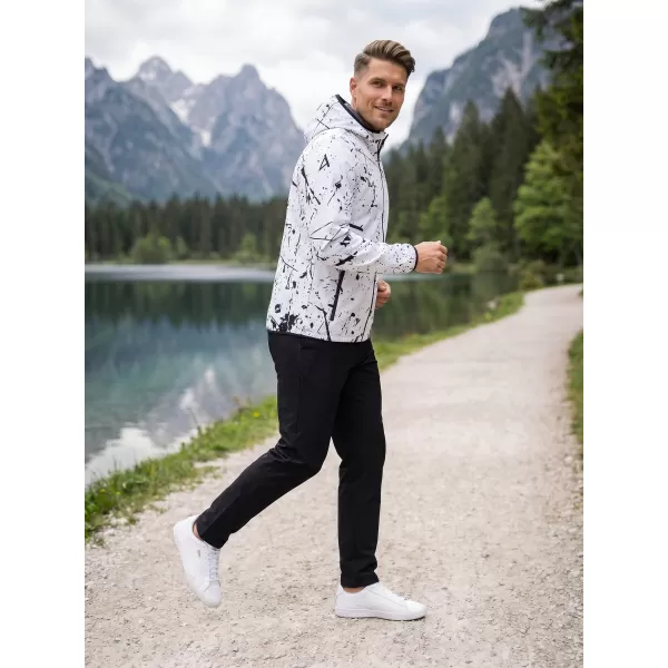  Jachetă softshell premium pentru bărbați ALTISPORT VOJ/ALM034JACK01 ALB 