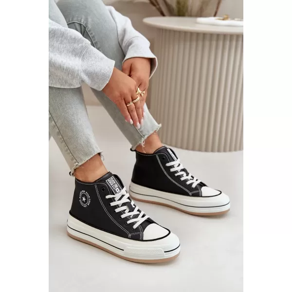  Adidași de damă BIG STAR OO274062 NEGRI Pantofi Big Star 