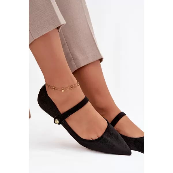  Balerini de dama BOTO GISANNE 40573 NEGRU 