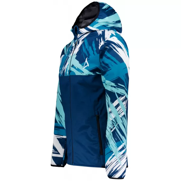  Jachetă softshell premium pentru bărbați ALTISPORT VOJ/ALM039JACK01 ALBASTRU MARIN 