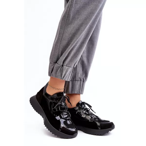  Pantofi de dama ZAZOO M01/2 NEGRU 