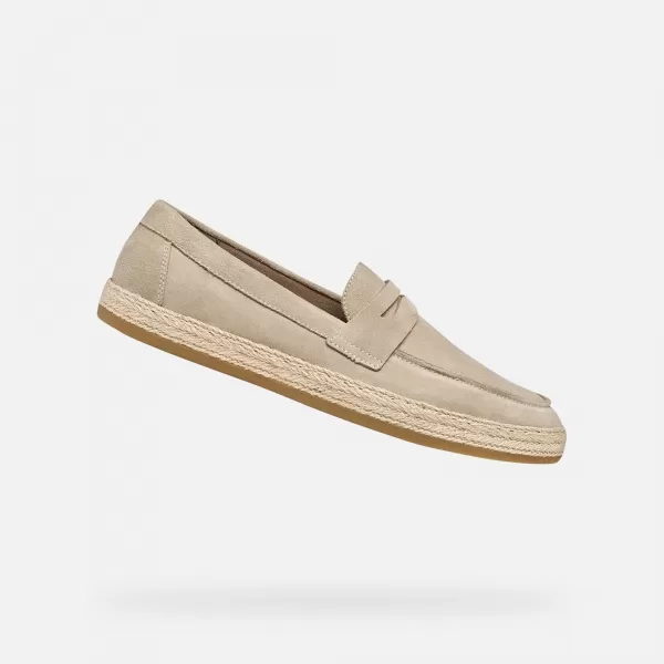  Mocasini pentru bărbați GEOX PANTELLERIA G014529 BEJ 