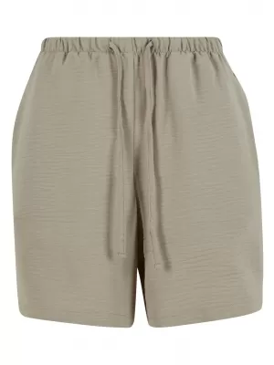 Pantaloni scurți de damă URBAN CLASSICS TB7522 MĂSLINE PALID