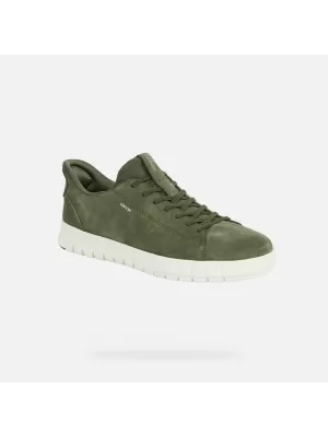 Adidași pentru bărbați GEOX FLEXTRIDE PLUS FAST IN G014646 KAKI