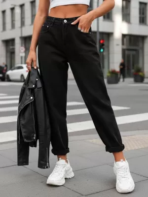Pantaloni de dama DSTREET UY2903 NEGRU