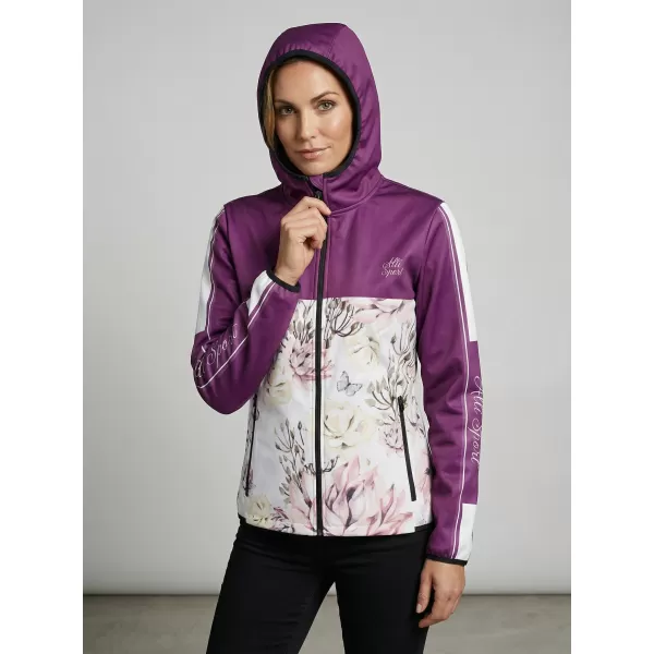  Jachetă softshell premium pentru femei ALTISPORT VOJ/ALW008JACK01 BURGUNDIA 