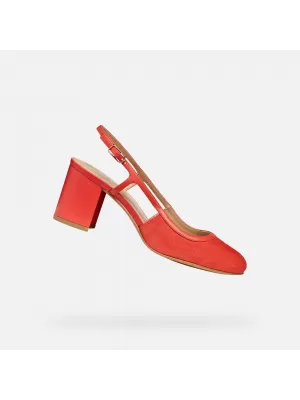 Pantofi de dama GEOX VIRNILISA 65 G013228 ROŞU