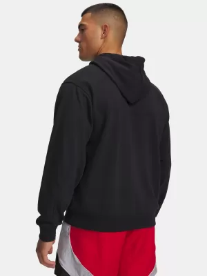 Hanorac pentru bărbați UNDER ARMOUR RIVAL LW HOODIE 6012335-001 NEGRU