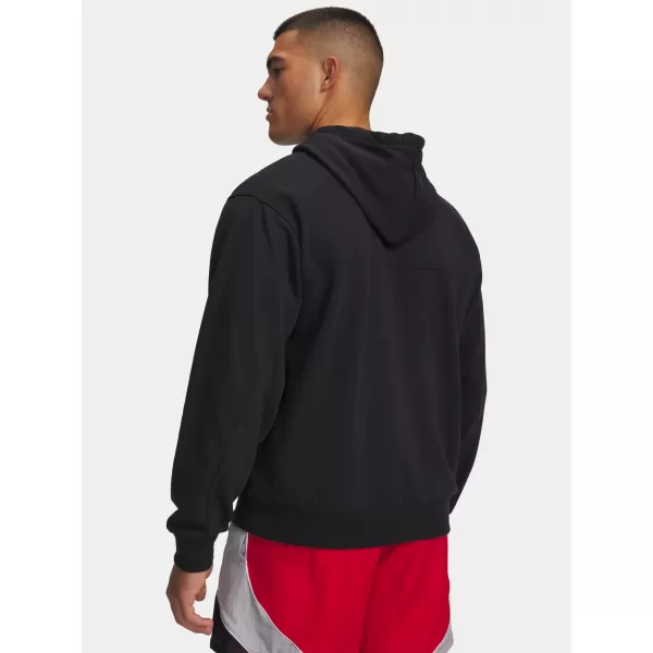  Hanorac pentru bărbați UNDER ARMOUR RIVAL LW HOODIE 6012335-001 NEGRU 