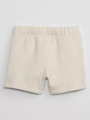 Pantaloni scurți pentru copii GAP LOGO SWEATSHORTS 459904-05 FULGI DE OVĂZ