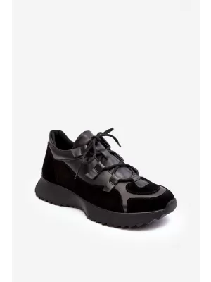 Pantofi de dama ZAZOO M01/2 28256 NEGRU