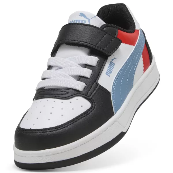  Pantofi pentru copii PUMA CAVEN 2.0 BLOCK AC+ PS 394462-17 PUMA ALB/ALBASTRU RECE/NEGRU 