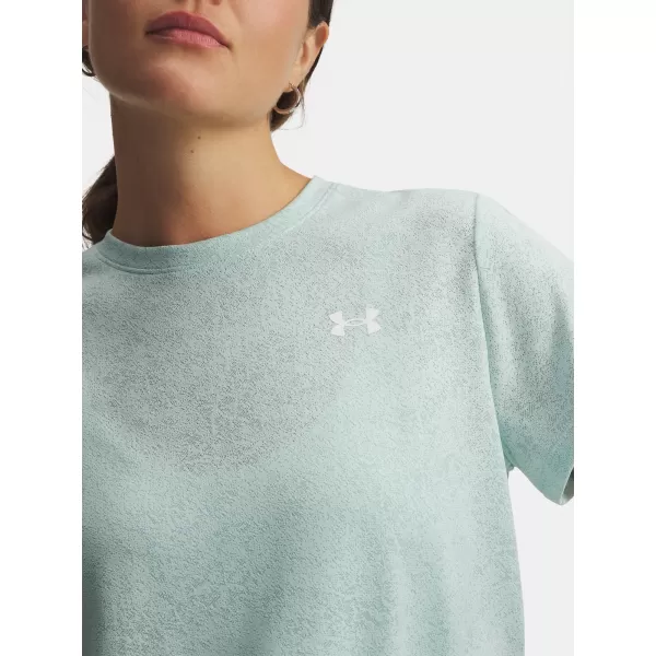  Tricou pentru femei UNDER ARMOUR TECH PIXELATE SSC 6012302-703 VERDE 