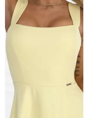 Rochie NUMOCO 633-3 GALBEN DE UNT
