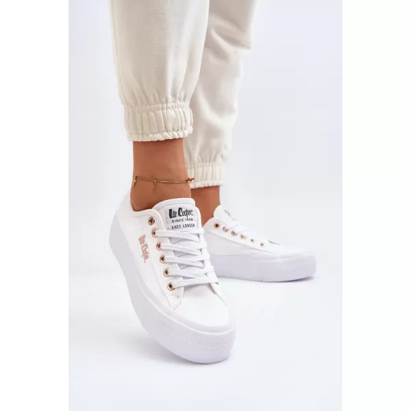  Adidași de damă LEE COOPER LCW-24-31-2725 ALB 
