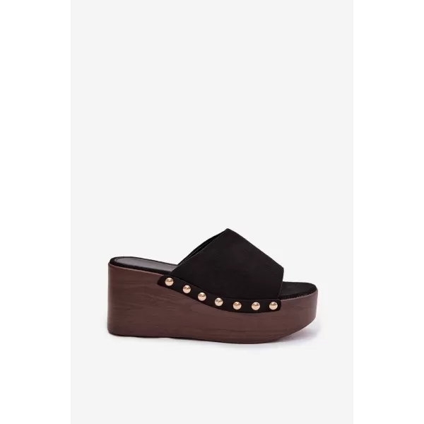  Papuci de damă BOTO HELIVINA 41628 NEGRU 